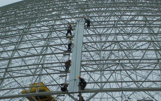 本溪网架装配好以后应当留神哪八项验收事件